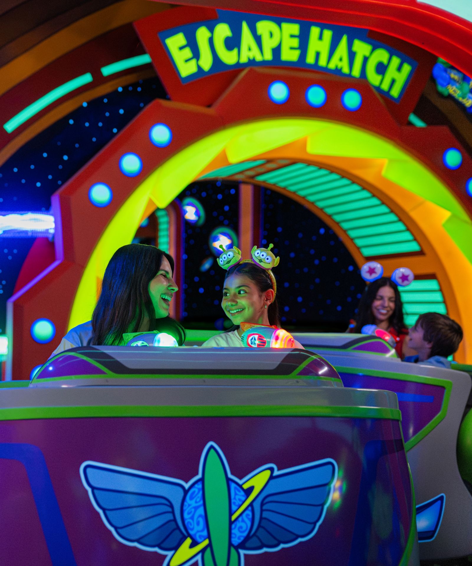 Atracción Buzz Lightyear’s Space Ranger Spin